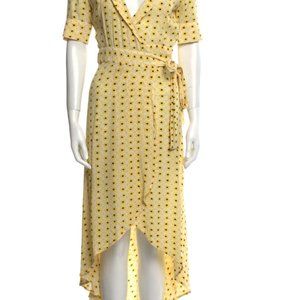 GANNI Floral Print Midi Length Dress Size: M